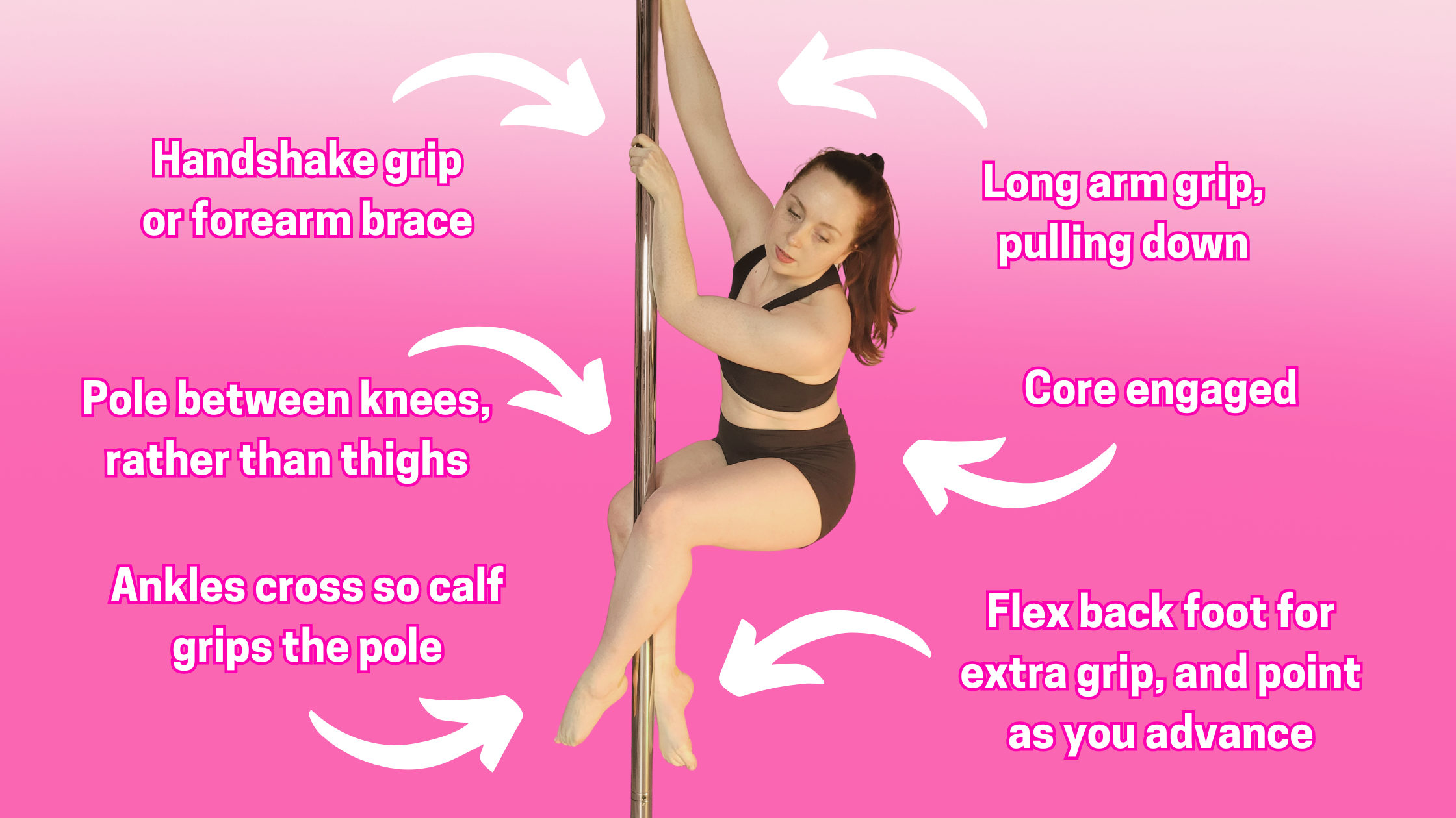 how to climb the pole better